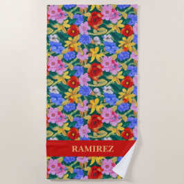 フリダカーロインスパイアビーチタオル ビーチタオル