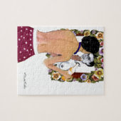 フリダカーロエンエルエスペホポートレート ジグソーパズル (横)