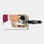 フリダカーロエンエルエスペホポートレート ラゲッジタグ (裏面横)