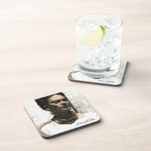 フリダカーロテキスタイルポートレート コースター (右側)