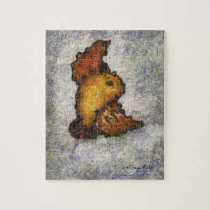 フリダカーロモネスタイルバ絵画ードズ ジグソーパズル
