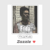 フリダカーロレタリングポートレート2 シール (シート)