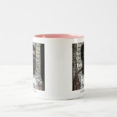 フリダカーロレタリングポートレート ツートーンマグカップ (中央)