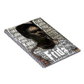 フリダカーロレタリングポートレート ノートブック (右側)