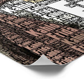 フリダカーロレタリングポートレート ポスター (角)