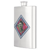 フリダカーロレトロデニムダイヤモンド フラスク (左)