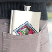 フリダカーロレトロデニムダイヤモンド フラスク (インサイチュ)