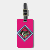 フリダカーロレトロデニムダイヤモンド ラゲッジタグ (正面縦)