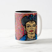 フリダカーロ ツートーンマグカップ (正面右)