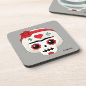 フリダカーロ |フリダモジ – シュガースカル コースター (左側)