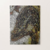 フリダカーロFK-スタイル絵画カエル2 ジグソーパズル (縦)