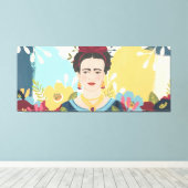 フリダズガーデンコレクション キャンバスプリント (インサイチュ (ウッドフロア))