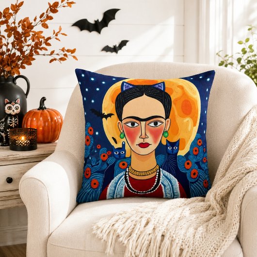 フリダハロウィーンデザイン クッション