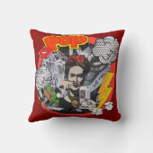 フリダポップ・アートのアート クッション (裏面)