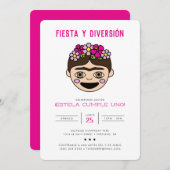 フリダモジフィエスタイダイバーシオン 招待状 (正面/裏面)