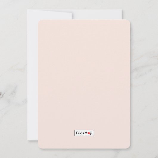 フリダモジフィエスタ誕生日 招待状 (裏面)