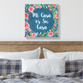 フリダ八世のように | Mi Casa es Su Casa キャンバスプリント (インサイチュ (寝室))