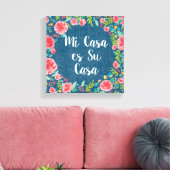 フリダ八世のように | Mi Casa es Su Casa キャンバスプリント (インサイチュ (リビング))