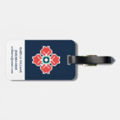 フリダ·カーロ|フローラ属性 ラゲッジタグ (裏面横)