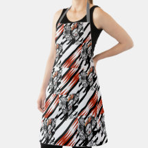 フリダ·ブラック·レッド·エプロン