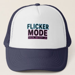 フリッカモードTrucker Hat – 美的はっきりした&美的 キャップ