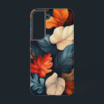 フリッカーガーデン SAMSUNG GALAXY S22ケース<br><div class="desc">白い花びらの淡い点滅の色はっきりしたの点滅。</div>