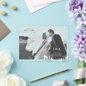 フリッカーズアクリル結婚式招待状カード アクリル招待状 (インサイチュ (ウェディング))