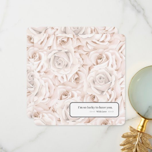 フリッカーズフラットサンキューカード サンキューカード (正面/裏面インサイチュ)