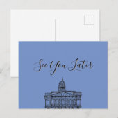 フリッカームノッティンガムモッチャムーストーンスケッチ ポストカード (正面/裏面)