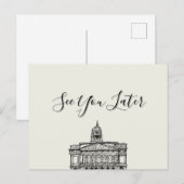 フリッカームノッティンガムモッチャムーストーンスケッチ ポストカード (正面/裏面)