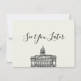 フリッカームノッティンガムモッチャムーストーンスケッチ ポストカード