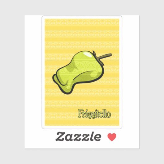 フリッギテッロチリペッパー シール (シート)