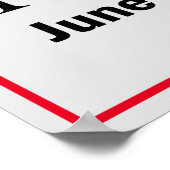 フリッシュ12番目の値のポスター紙(マット) ポスター (角)