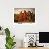 フリッチのヨセフによるエマウスへの歩き ポスター (ホームオフィス)