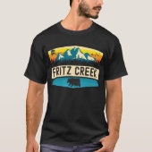 フリッツクリーク, アラスカ州 Tシャツ (正面)