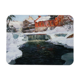 フリッツ、チューロー、リレハンメルの新工場 マグネット