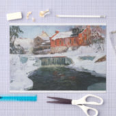 フリッツ、チューロー、リレハンメルの新工場 薄葉紙 (クラフト)