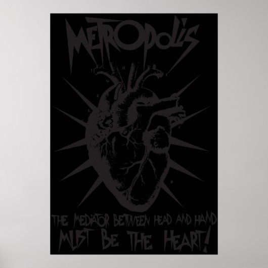 フリッツ・ラングス都市手の間メディエーター ポスター (正面)