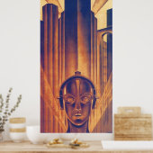 フリッツ・ラングMETROPOLIS 1927SF映画Vi ポスター (キッチン)