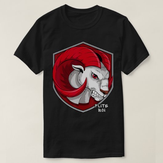 フリットボイウィンストンサレム州WSSU Rams Graphic Tシャツ (デザイン正面)