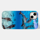 フリッパーおもしろいケースメイトiPhoneケース Case-Mate iPhoneケース (裏面 (横))