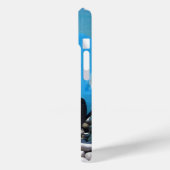 フリッパー、小石、および海 Case-Mate iPhoneケース (裏面 / 左)