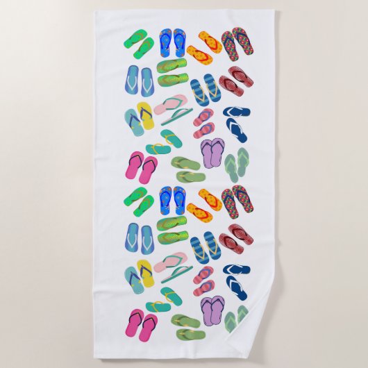 フリッピン・フロッピン ビーチタオル (正面)