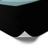 フリップおもしろいファンタスティックPancake Pun Dark BG ポスター (角)