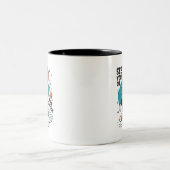 フリップサイドハロウィーンスケートボードでお会い ツートーンマグカップ (中央)