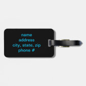 フリップフロップおもしろい荷物タグ ラゲッジタグ (裏面横)