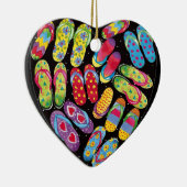 フリップフロップのオーナメント セラミックオーナメント (右)