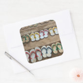 フリップフロップサンダル スクエアシール (封筒)