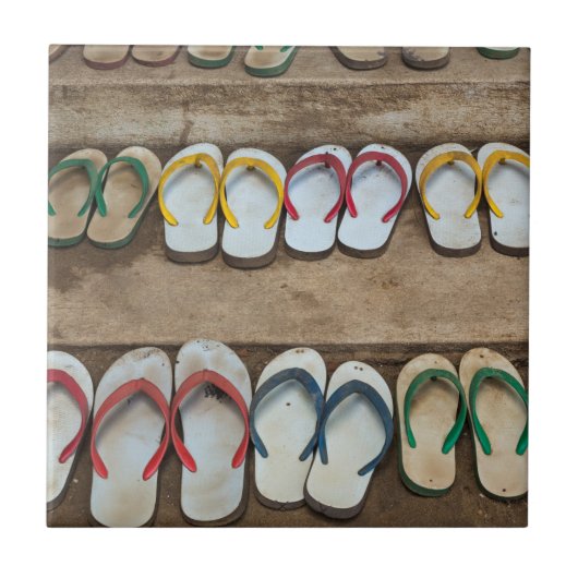 フリップフロップサンドル タイル (正面)