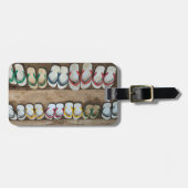 フリップフロップサンドル ラゲッジタグ (正面横)